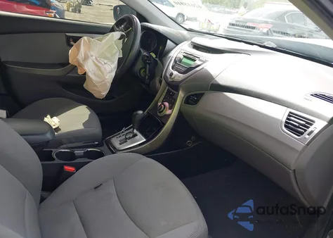 2013 Hyundai Elantra Gls из США, поврежденный, VIN 5NPDH4AE3DH162158